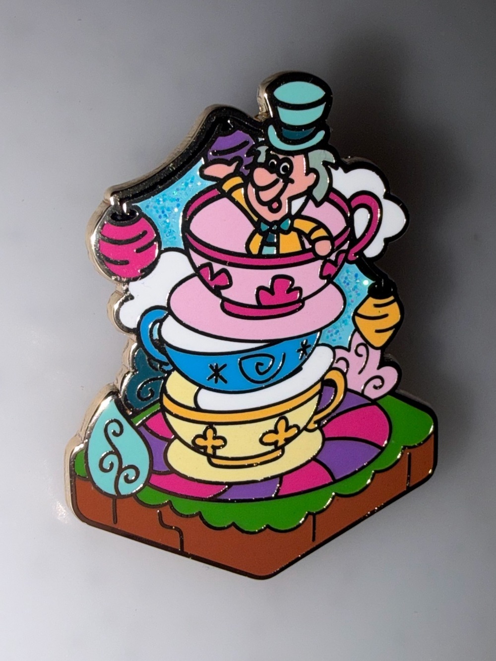 Disney Digitized Mad Tea Party Pin